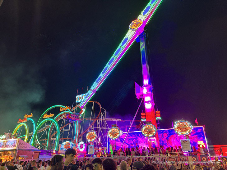 XXL-Racer auf dem Oktoberfest 2025 (©Foto: Martin Schmitz)